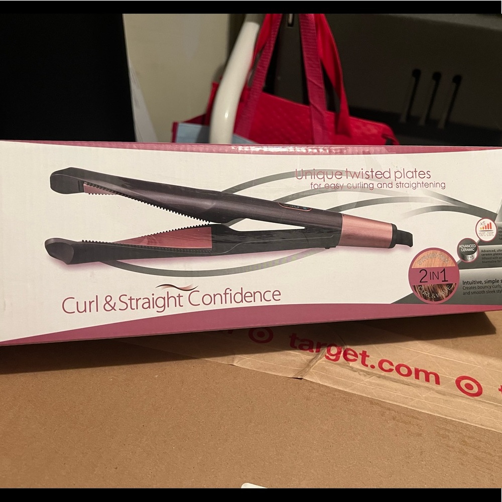 Hair Curl and straightening Iron